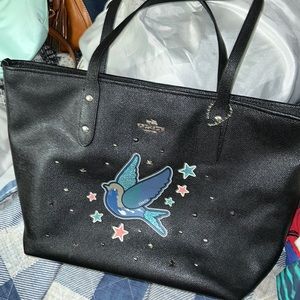 Coach tote and wallet